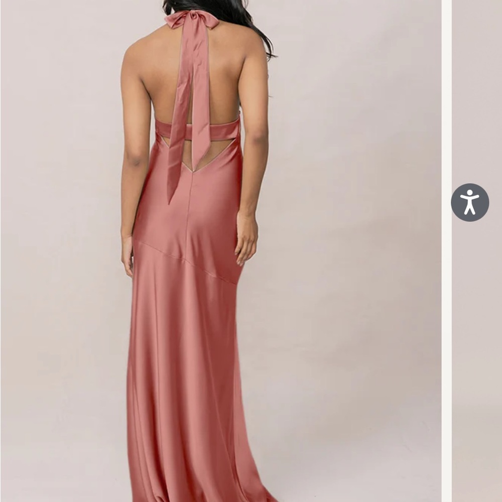 Revelry Athena Satin Desert Rose - Picture 2 of 4